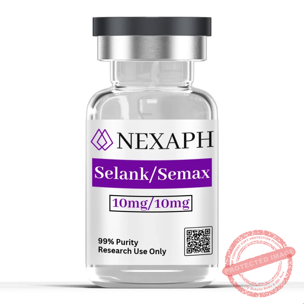 N-Acetyl Selank/Semax Blend 10mg/10mg Vials Kit N-Acetyl Selank/Semax Blend 10mg/10mg Vials Kit